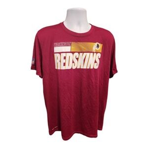 Nike Washington Redskins NFL Dri-FIT T-Shirt Mens XL Burgundy NKDI-67P New